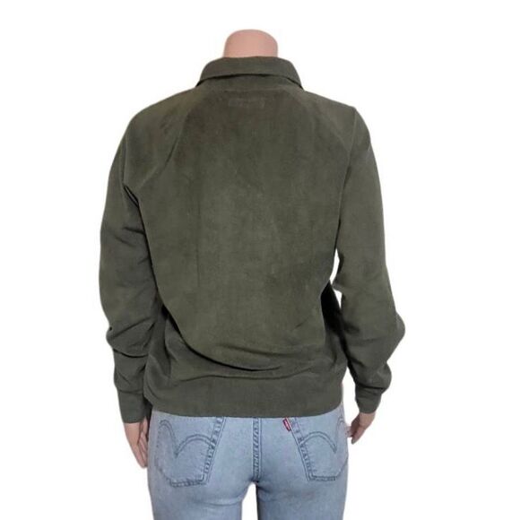 Pulp womens long sleeve mistle half zip fleece sweatshirt pullover, sweater M - Picture 4 of 6